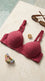 Burgundy Wireless Padded Bra For Women LB5021