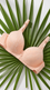 Peach Cotton Padded Bra For Women LB5024