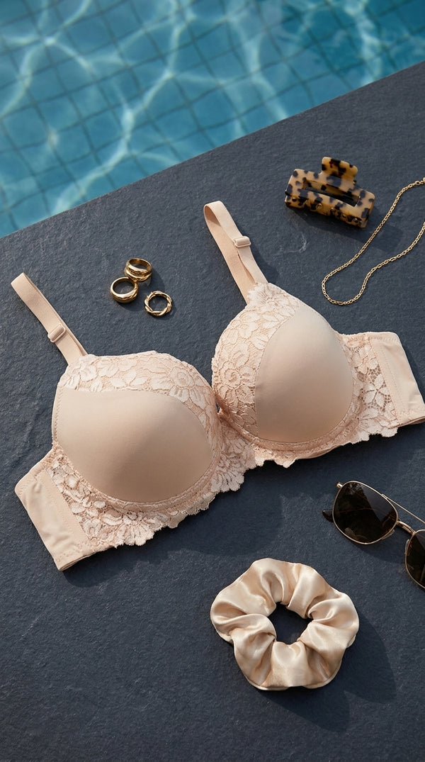 Skin Padded Bra For Women LB5102
