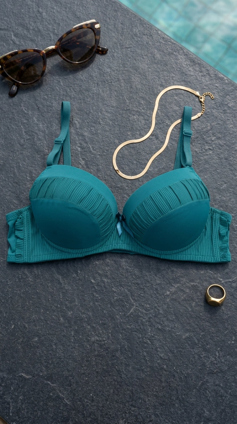 Seagreen Padded Bra For Women LB5273