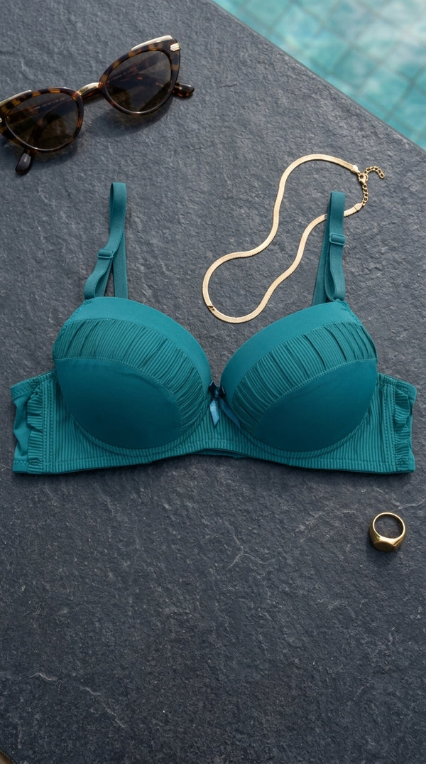 Seagreen Padded Bra For Women LB5273
