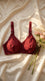 Maroon Cotton Bra For Women LB5328