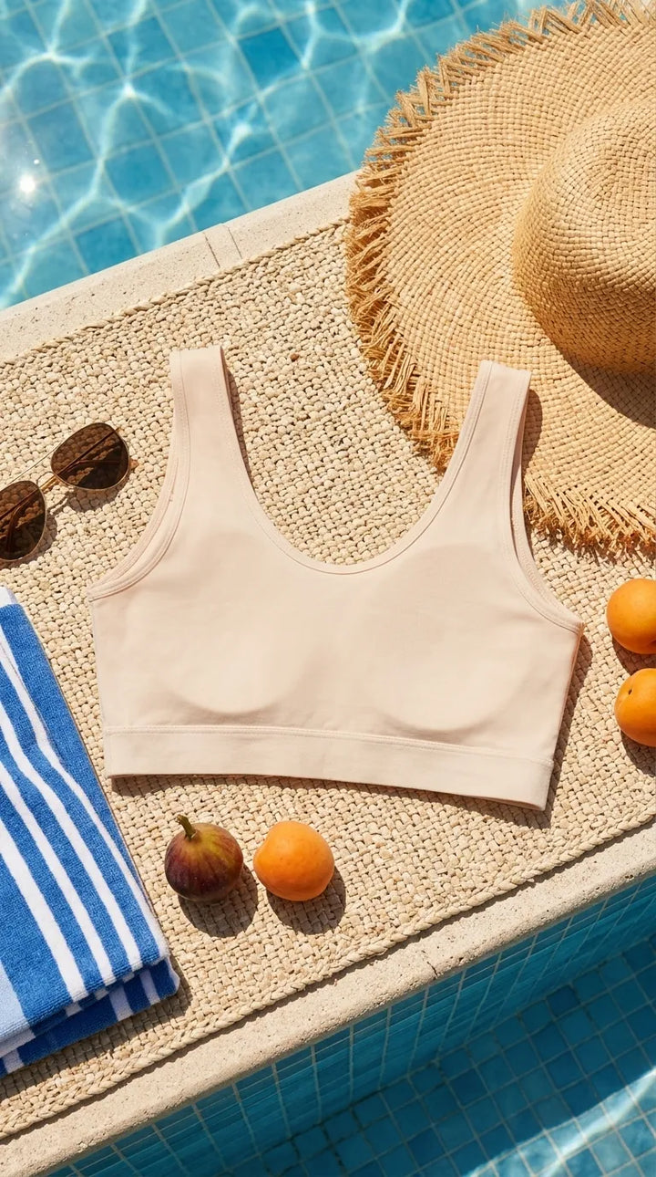 Coffee Seamless Bra For Women LB5362