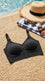 Black Seamless Bra For Women LB5376