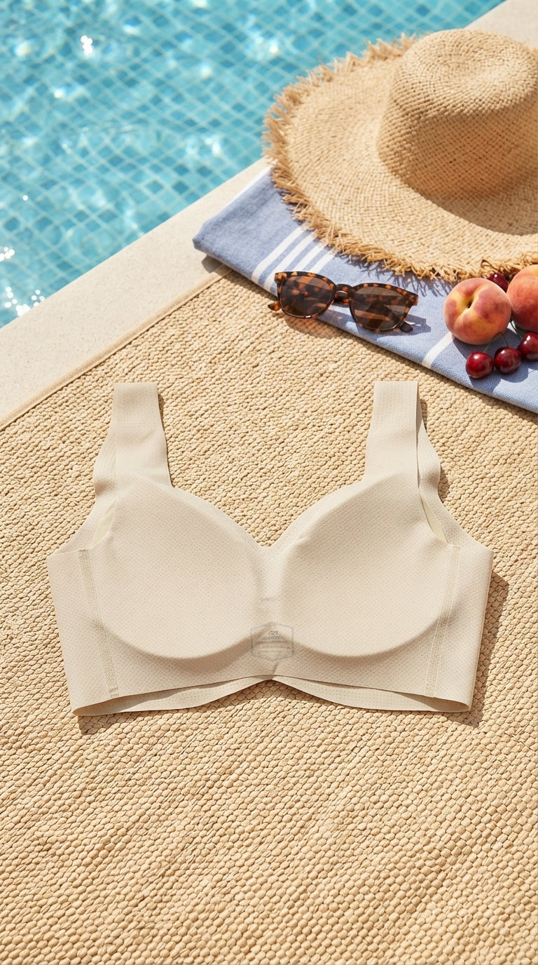 Green Seamless Bra For Women LB5378