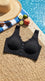 Black Seamless Bra For Women LB5380