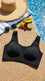 Black Seamless Bra For Women LB5381