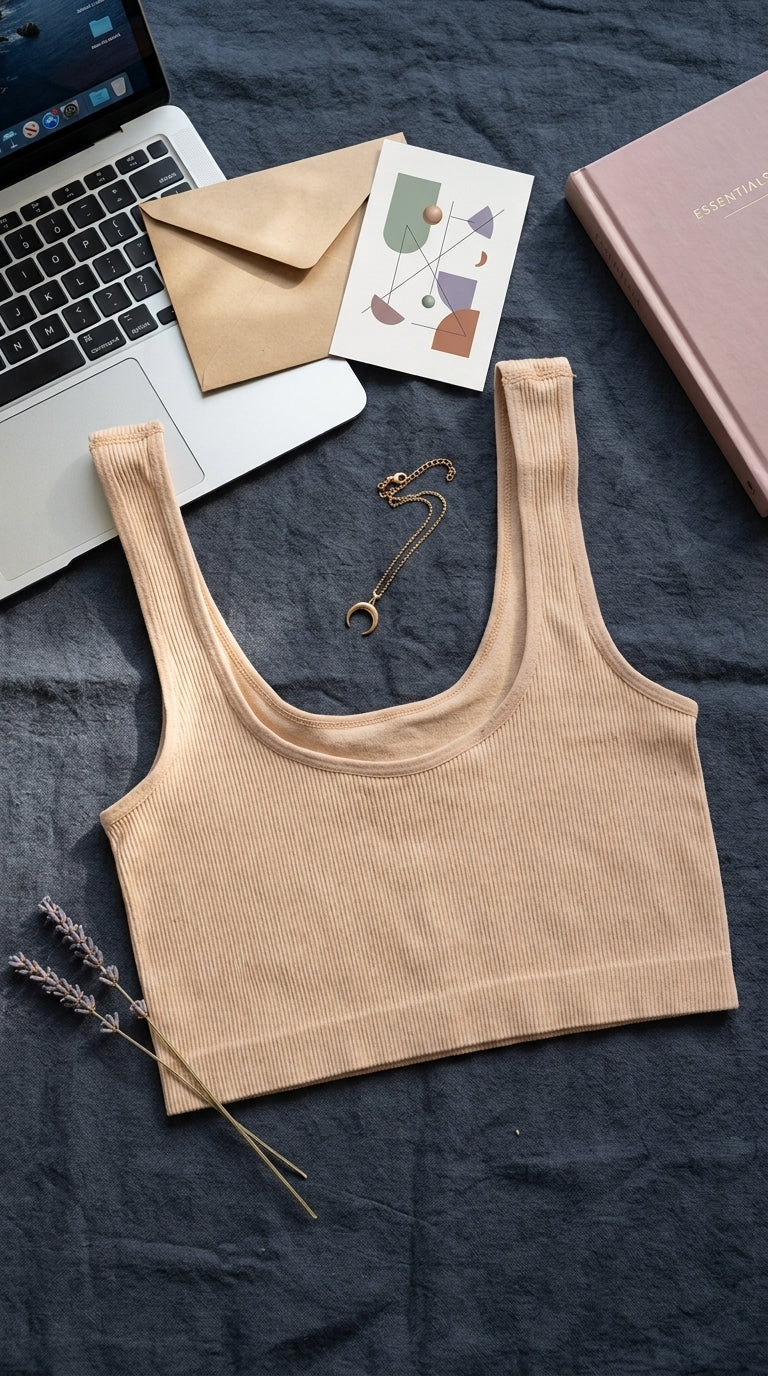 Skin Crop Top Bra For Women LB5398