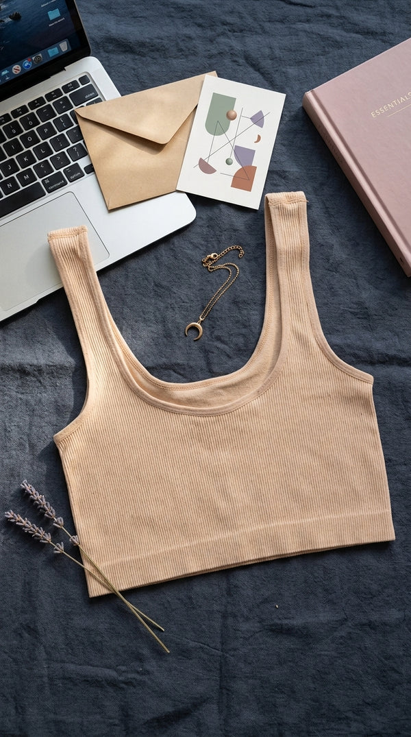Skin Crop Top Bra For Women LB5398