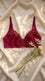 Maroon Cotton Bra For Women LB5405