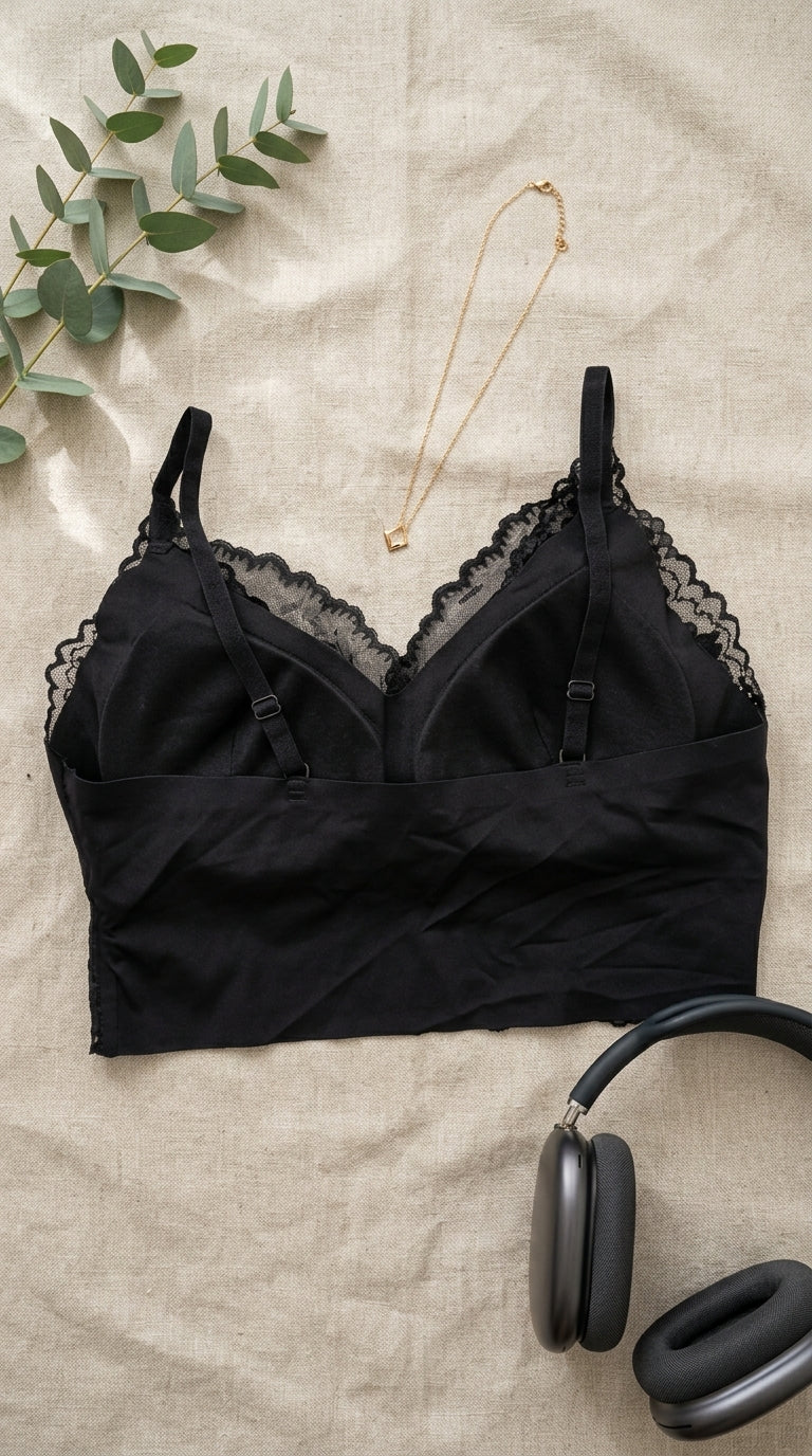 Black Bralette For Women LB5434
