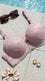 Cream/Grey Push-Up Bra For Women LB5436