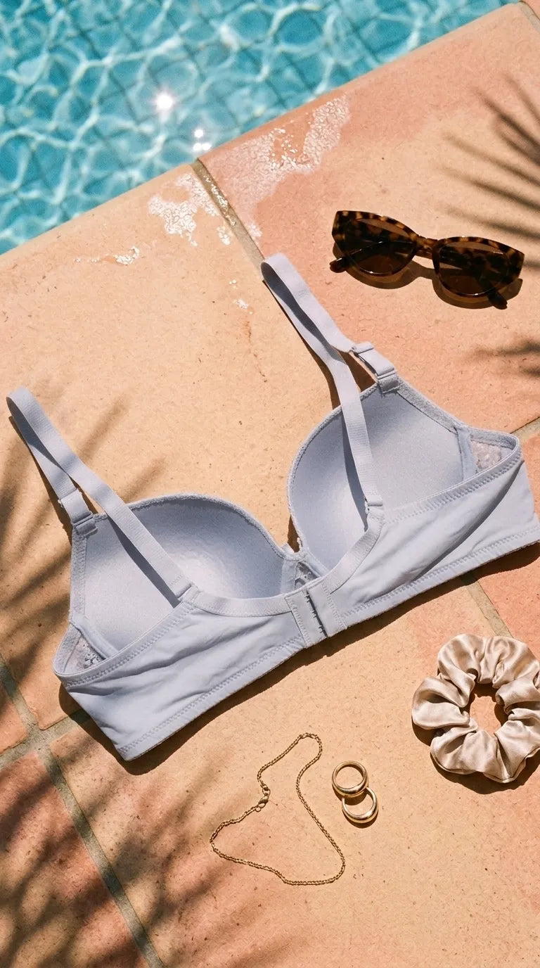 Blue Push-Up Bra For Women LB5437