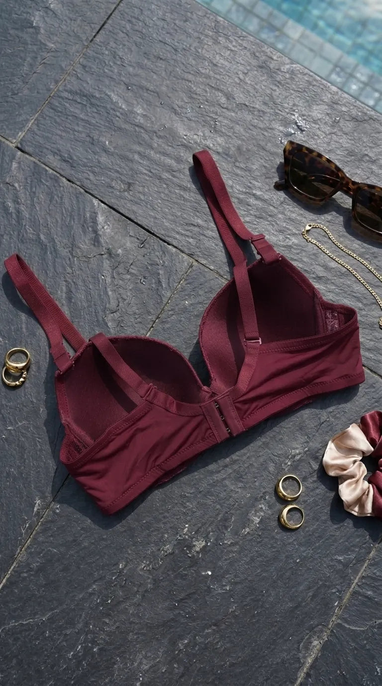 Red Push-Up Bra For Women LB5437