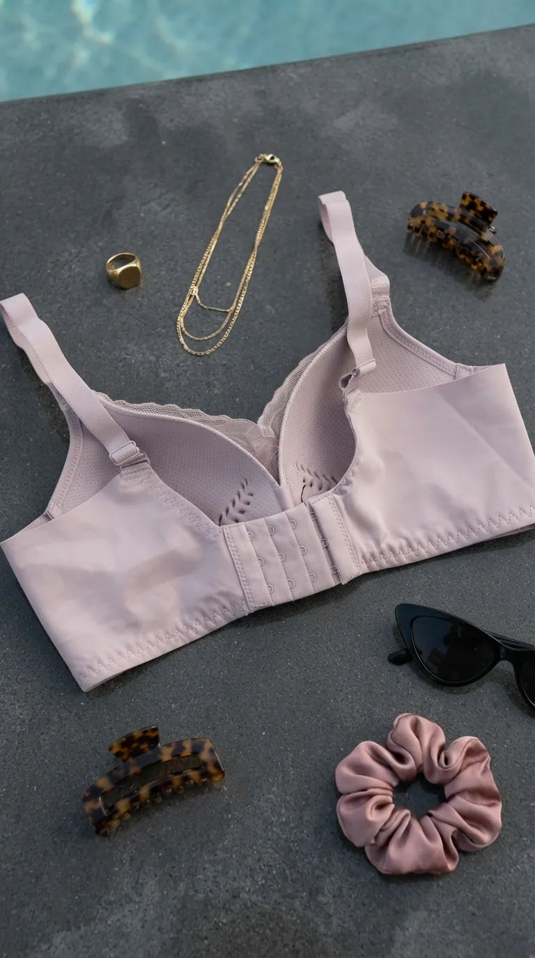 Grey Padded Bra For Women LB5441