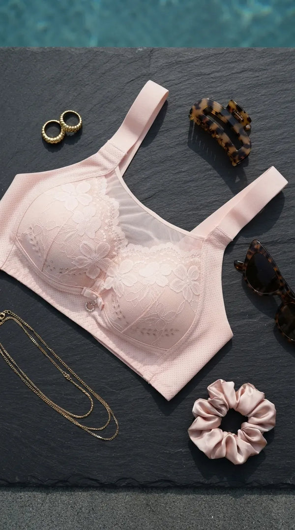 Pink Padded Bra For Women LB5442