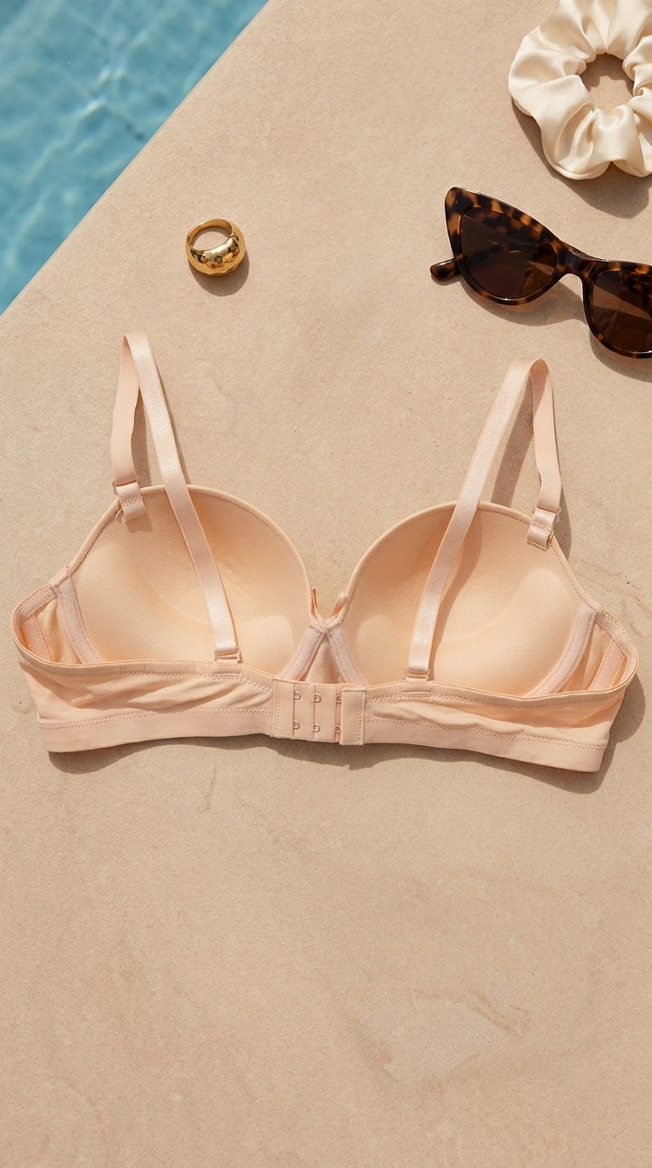Yellow Padded Bra For Women LB5443