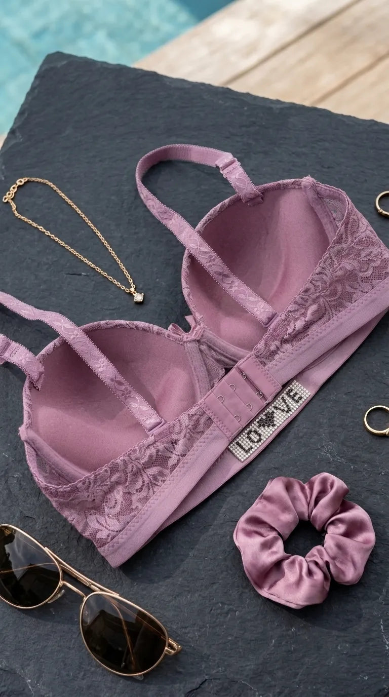 Plum Padded Bra For Women LB5444
