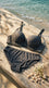 Ice Blue Padded Bra Set For Women LB5447