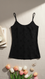 Black Solid Tank Top LC0011