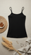 Black Solid Tank Top LC0019