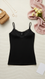Black Solid Tank Top LC0025