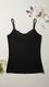 Black Solid Tank Top LC0028