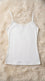 White Solid Tan Top LC003809