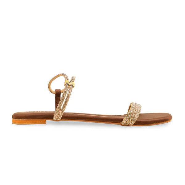 Brown Fancy Sandal LFN417