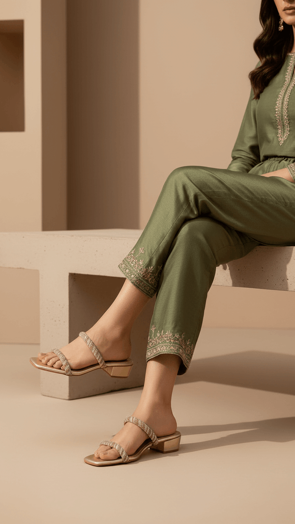 Golden Fancy Slipper LFN713