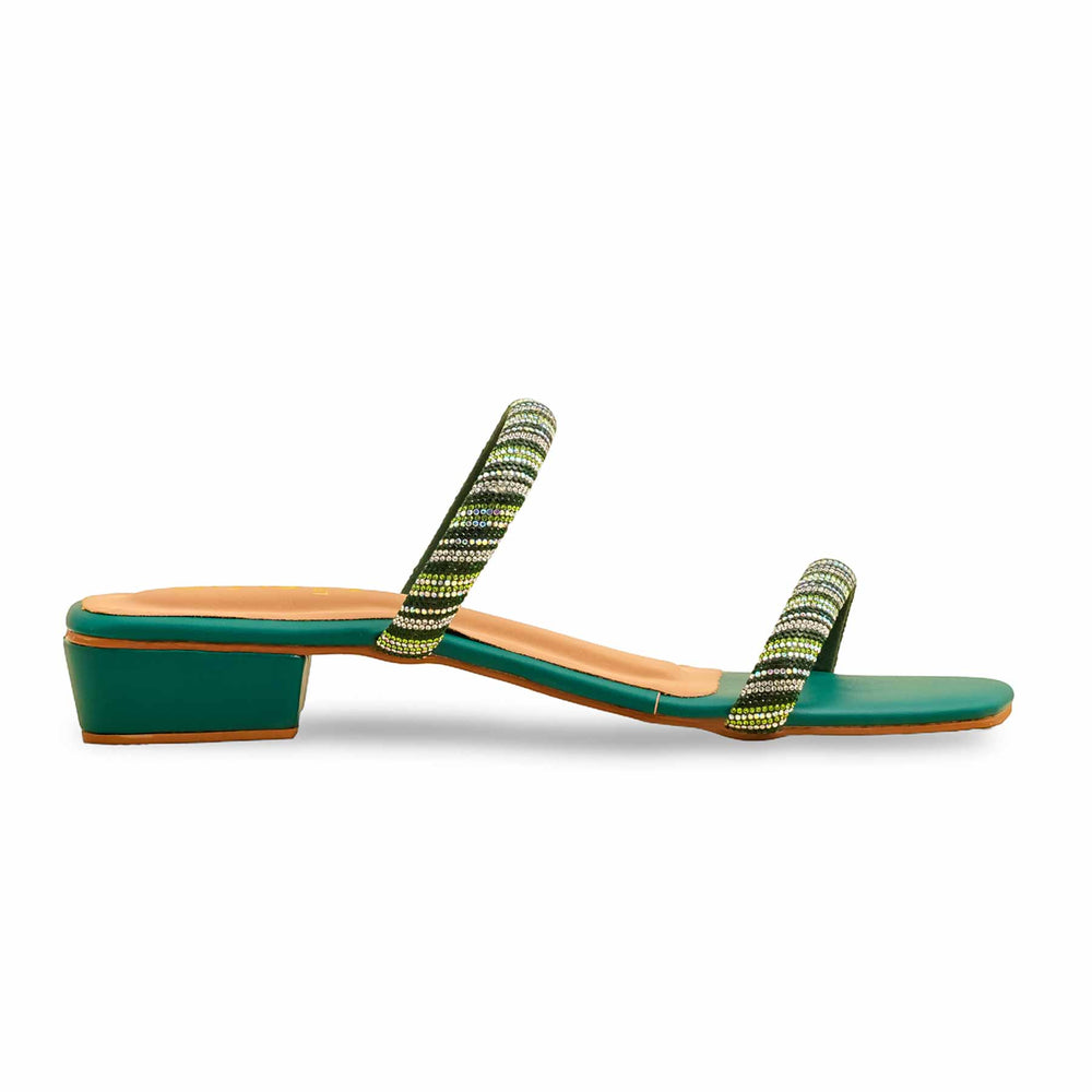 Green Fancy Slipper LFN713