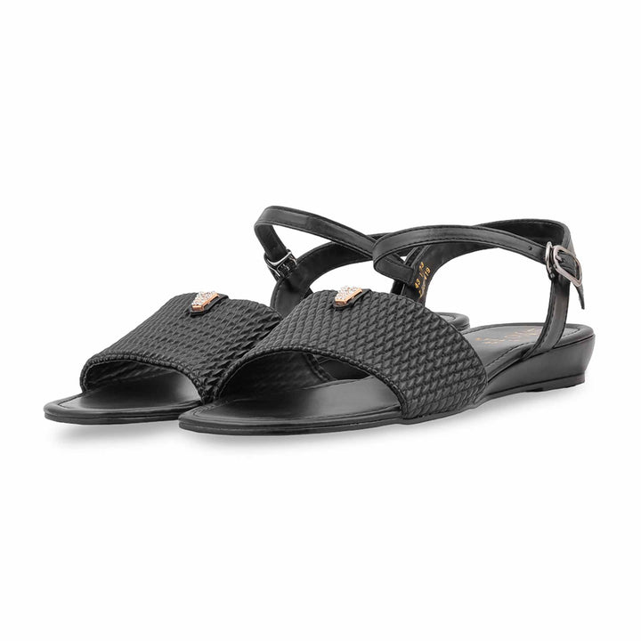 Black Formal Sandal For Women LFR419
