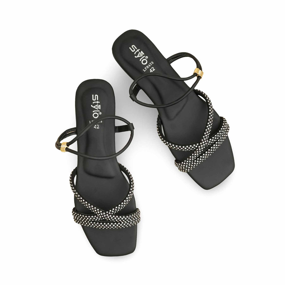 Black Formal Sandal LFR433