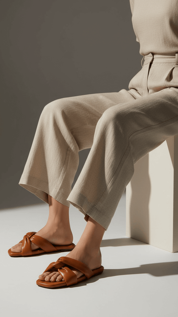 Mustard Formal Slipper LFR726