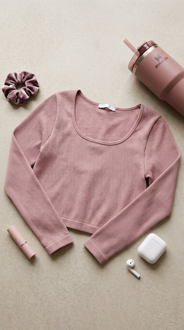 Pink Gym Shirt For Ladies LG0026