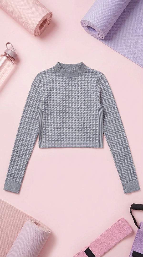 Grey Gym Shirt For Ladies LG0027