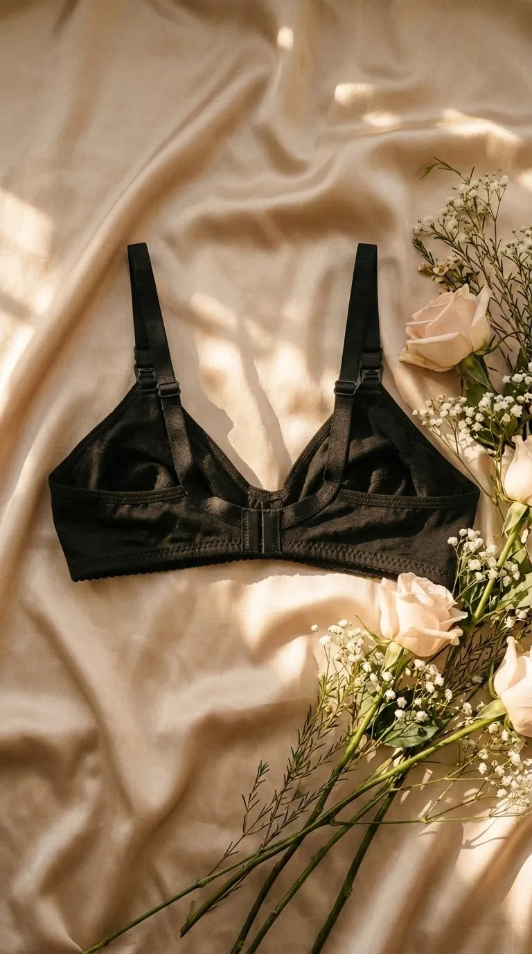 Black Feeding Bra For Women LM0014