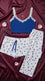 Blue Nighty Set For Women LN0000