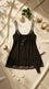 Black Short Nighty For Women LN0106