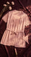 Peach Short Inner Gown Nighty LN0115