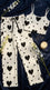 Black Pajama Set For Women LN0120
