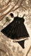Black Short Nighty For Women LN0121