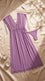 Purple Long Nighty For Women LN0122