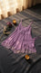 Purple Short Nighty For Women LN0126