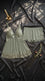 Green Short Nighty Set LN0134