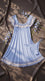 Blue Short Nighty For Women LN0145