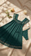 Dark Green Short Nighty For Women LN0145