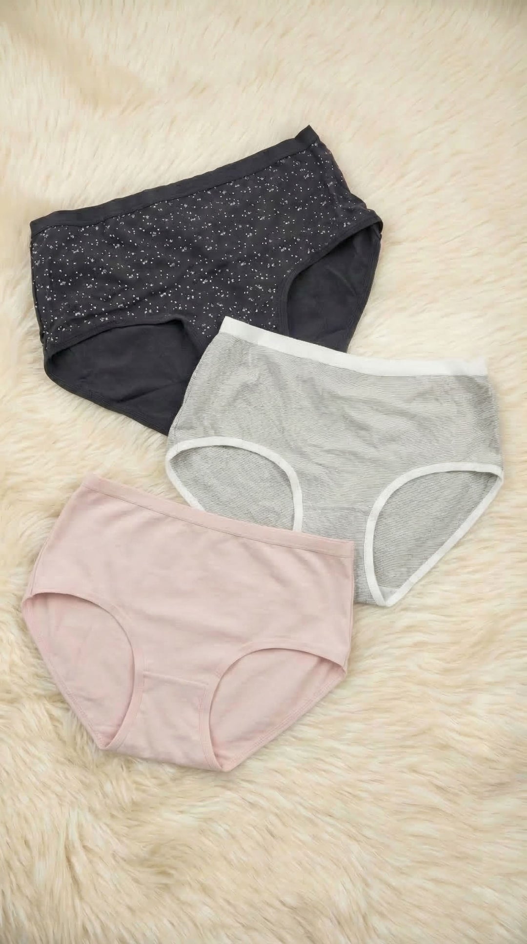 Multy Pack Of Three Midi Panties LP0009