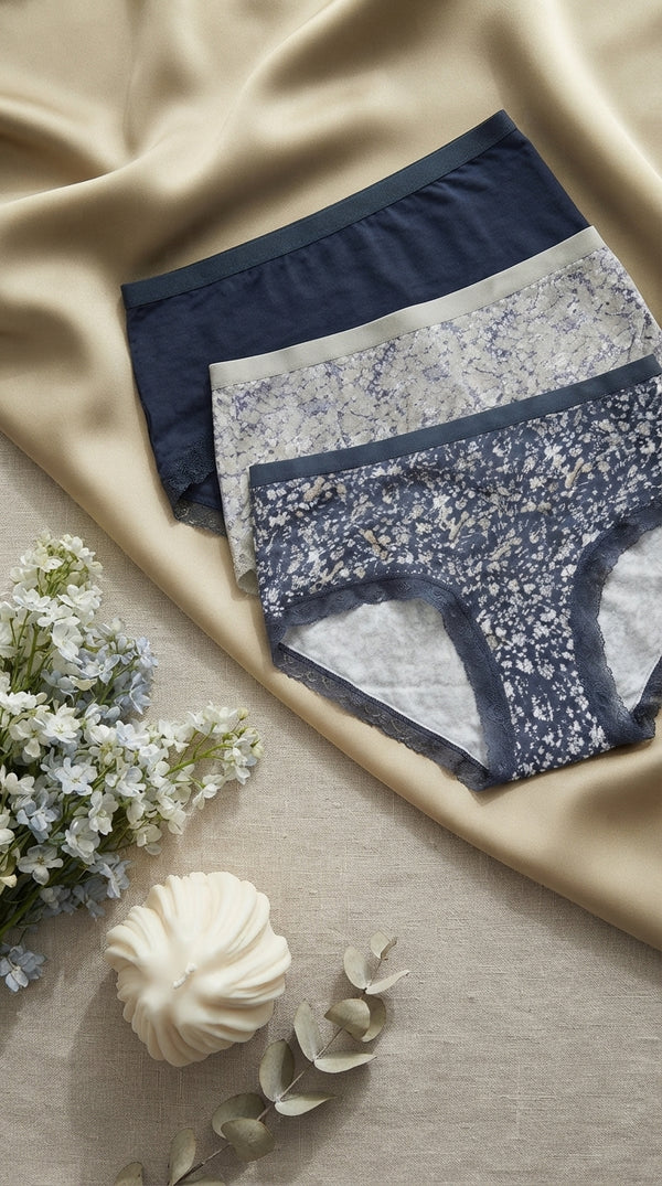Multy Pack Of Three Midi Panties LP0013