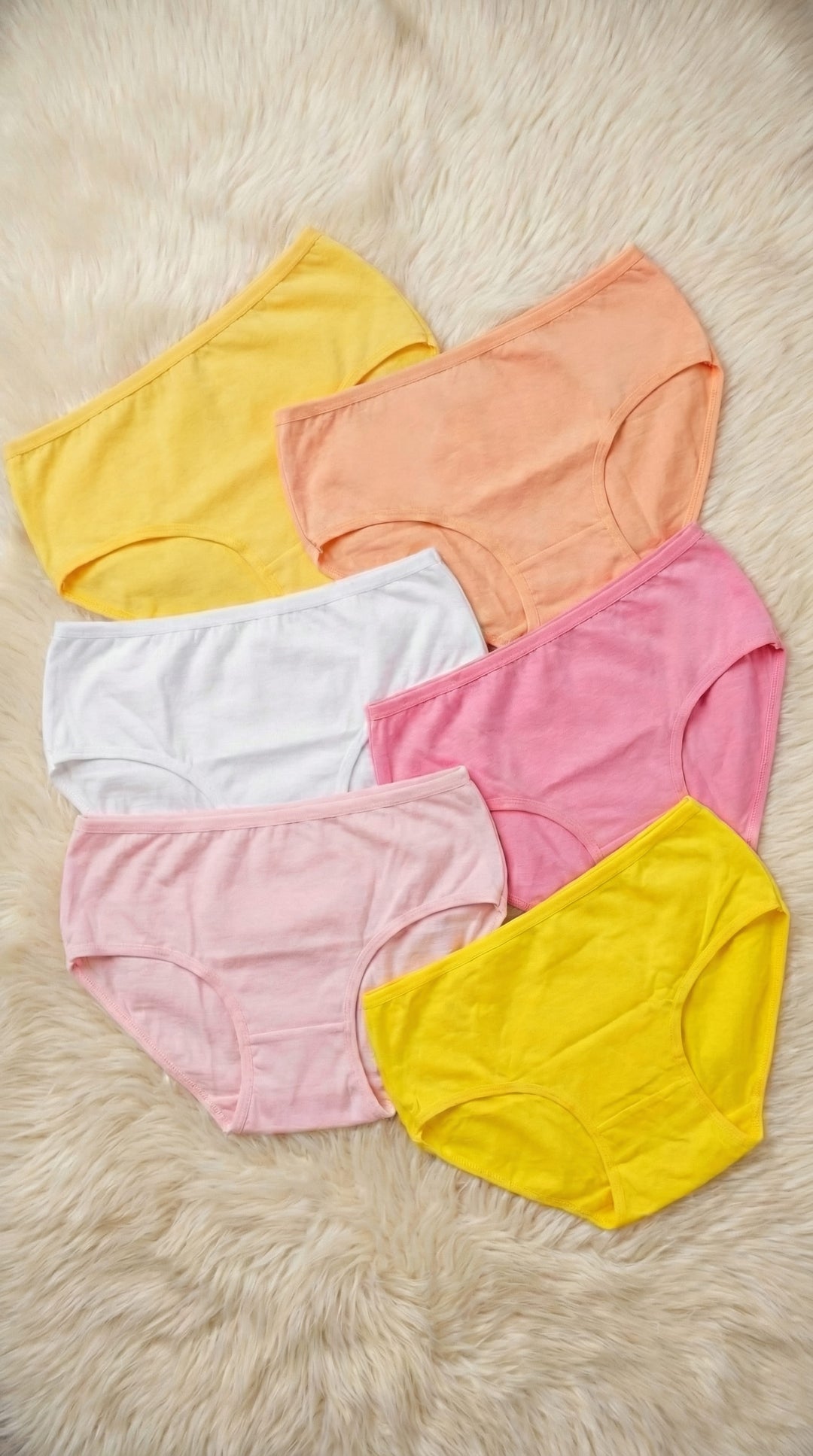 Multy Pack Of Six Full Brief Panties LP0039